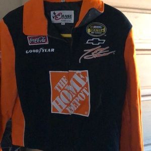 NASCAR women’s jacket black and orange